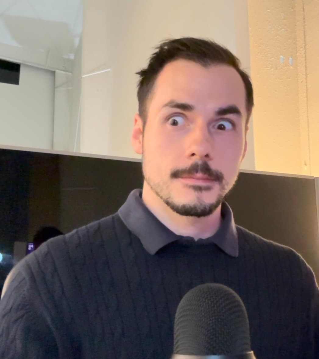 While this is often still my reaction when I jump into the video editor to work on one of my videos, I'm just glad that I'm comfortable doing that now.
