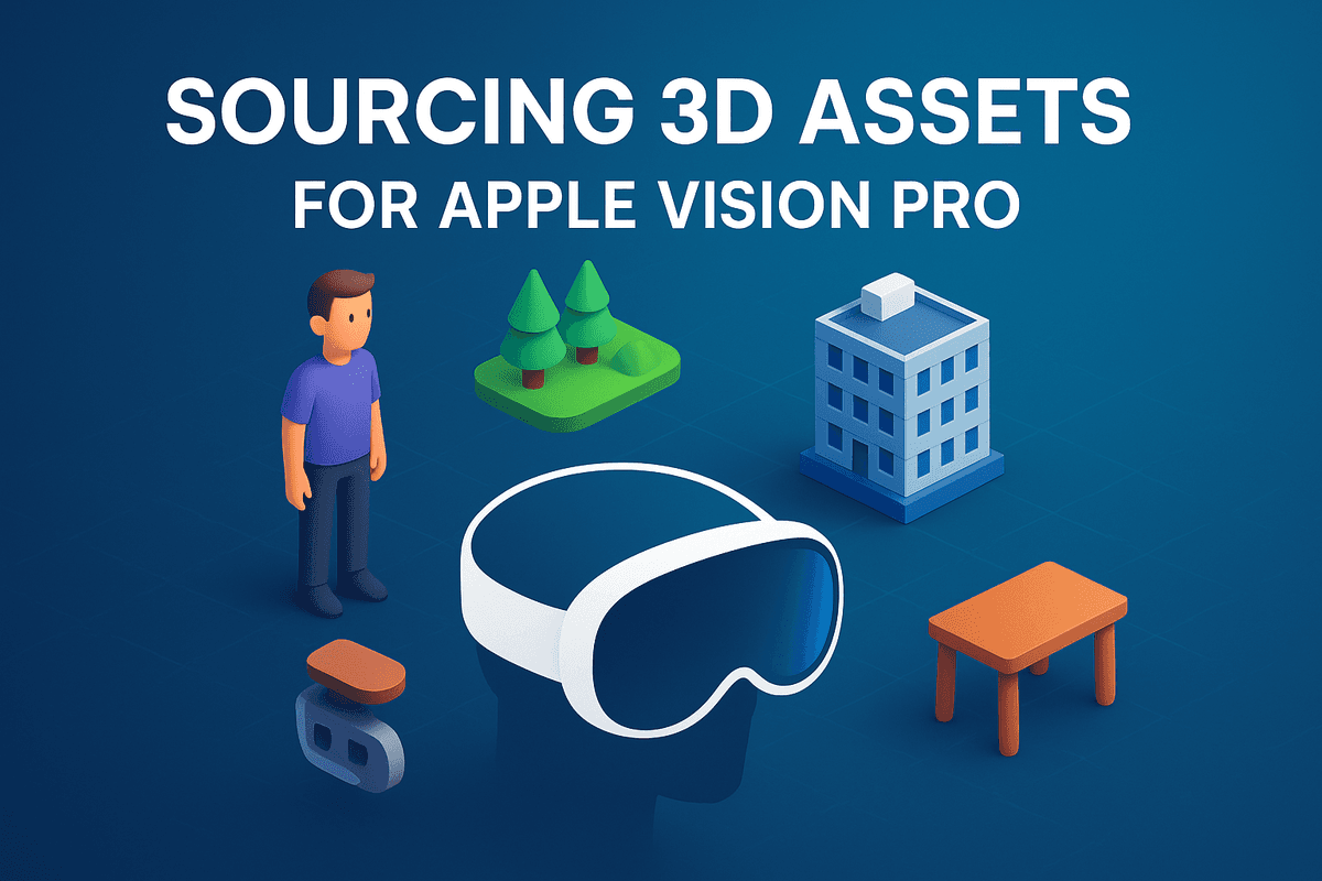 Sourcing 3D Assets That Shine on Vision Pro 📸